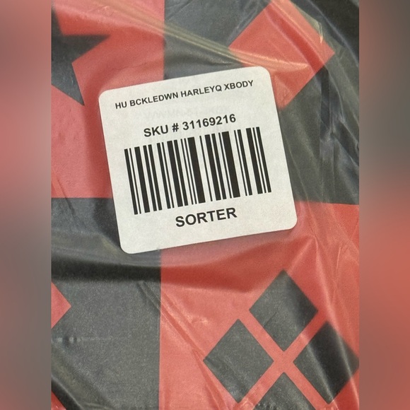 NWT Buckle-Down DC Comics Harley Quinn suicide squad crossbody bag - Picture 5 of 7